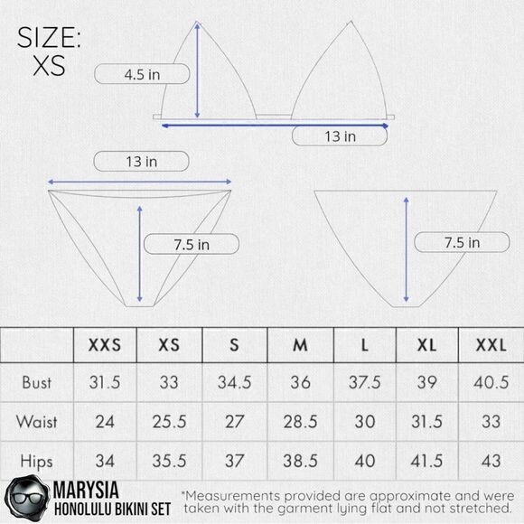 MARYSIA SWIM HONOLULU STRAPLESS ZIGZAG BIKINI SET IN BANANA BANDANA YELLOW NEW - Picture 13 of 15